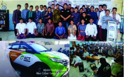 Kerjasama dengan ACT, MTs Miftahunnajah Beri Bantuan Muslim Ghouta