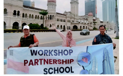Kepala MTs Miftahunnajah Melaksanakan Workshop Partnership School di Sekolah Menengah Islam Integrasi Puncak Jalil Malaysia